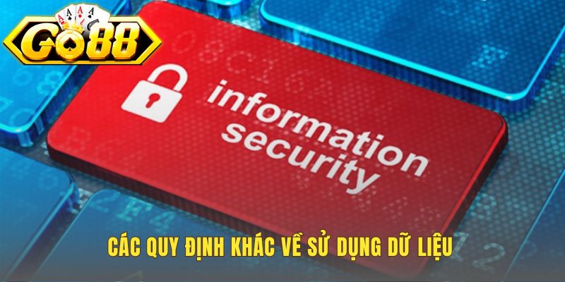 Chính sách bảo mật làm rõ các quy định về cookie và lưu trữ